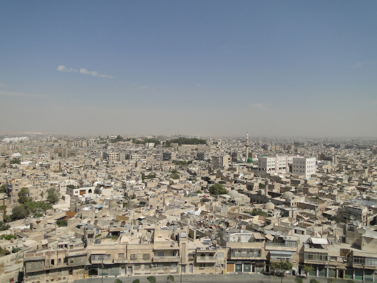 Bildet av Aleppo i Syria.