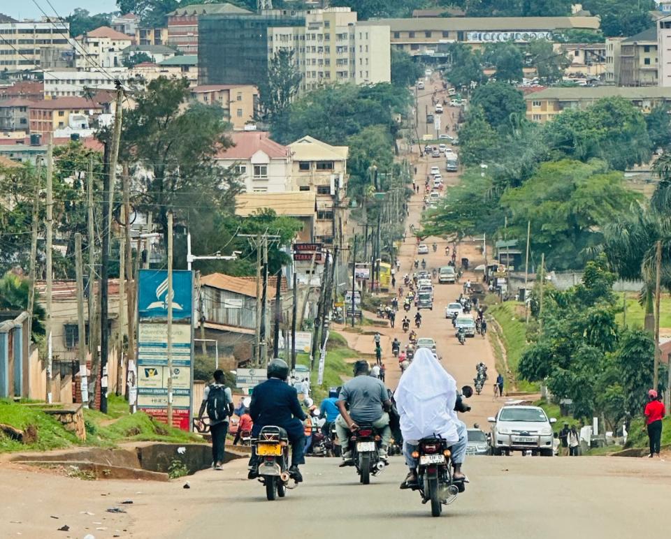 Kampala - hovedstaden i Uganda