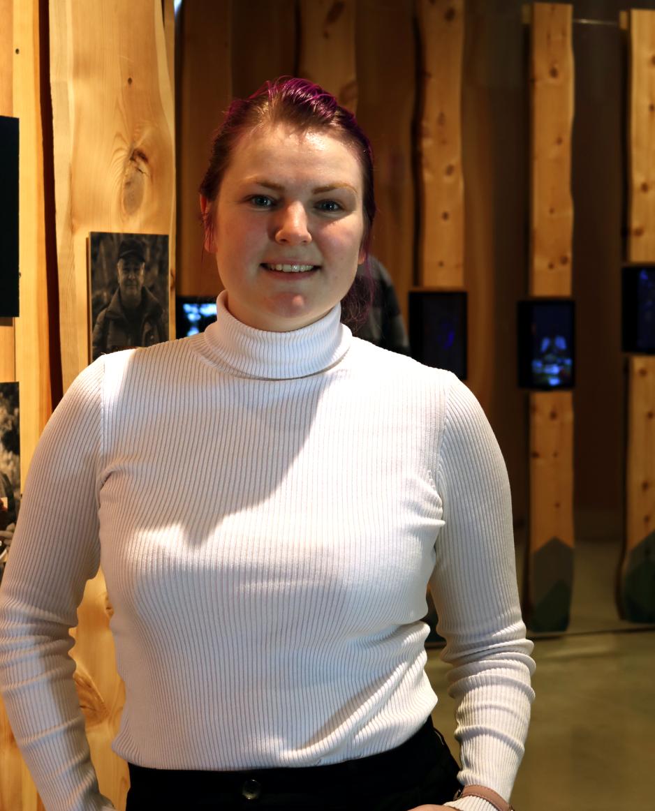 Eirin Bruholt, som er arrangementsansvarlig p&aring; Klimahuset.