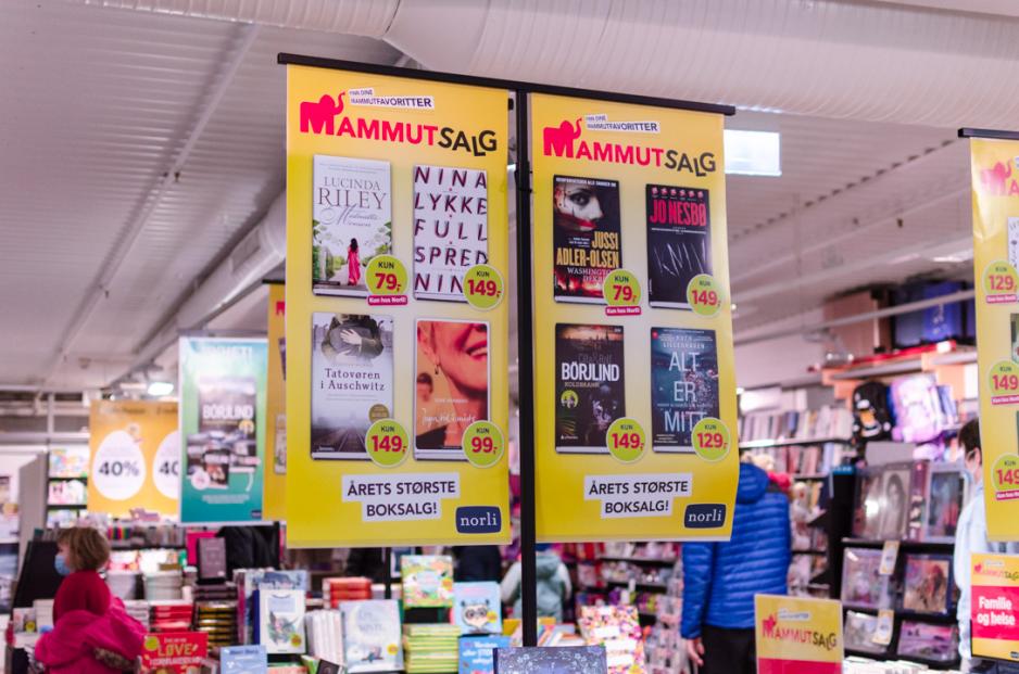 salgsplakat mammutsalg