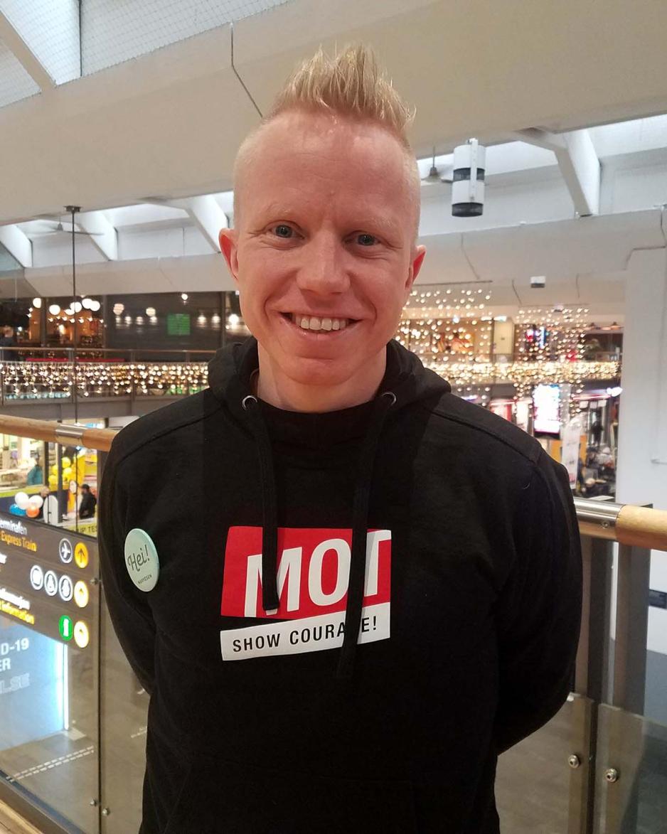 Jan-Andr&eacute; Olsen, som er er Mots regionsleder i Innlandet og Viken.