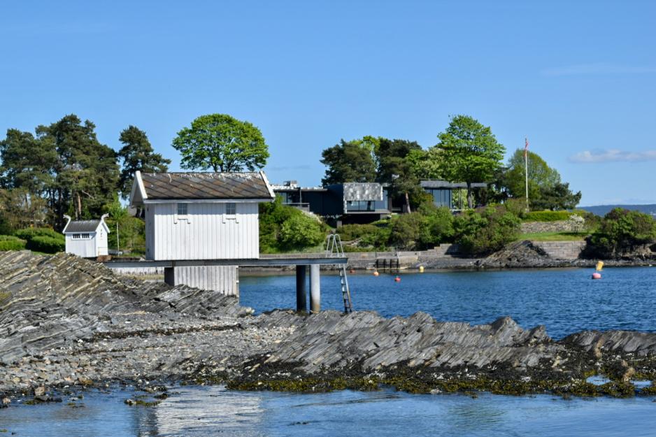 Ulovlig bygget badehus p&aring; Bygd&oslash;y