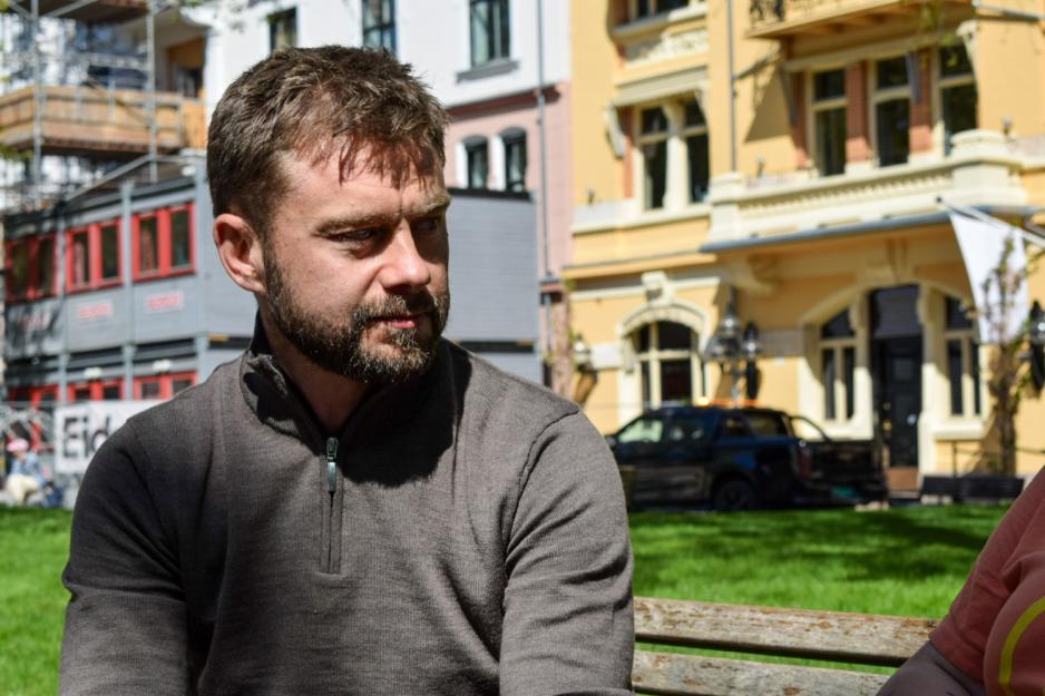 Nikolai Winge under intervju om lovverket