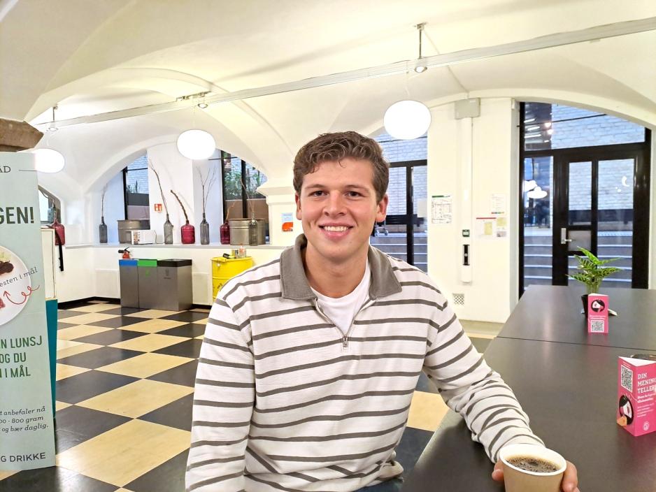 En student p&aring; Oslomet