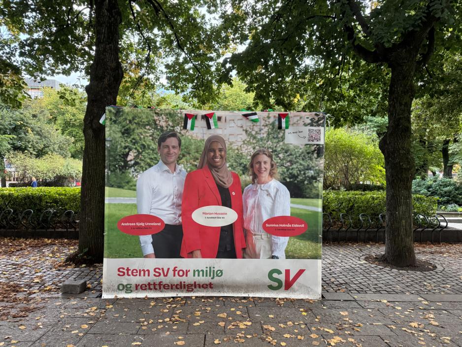 SV stand ved Karl Johan