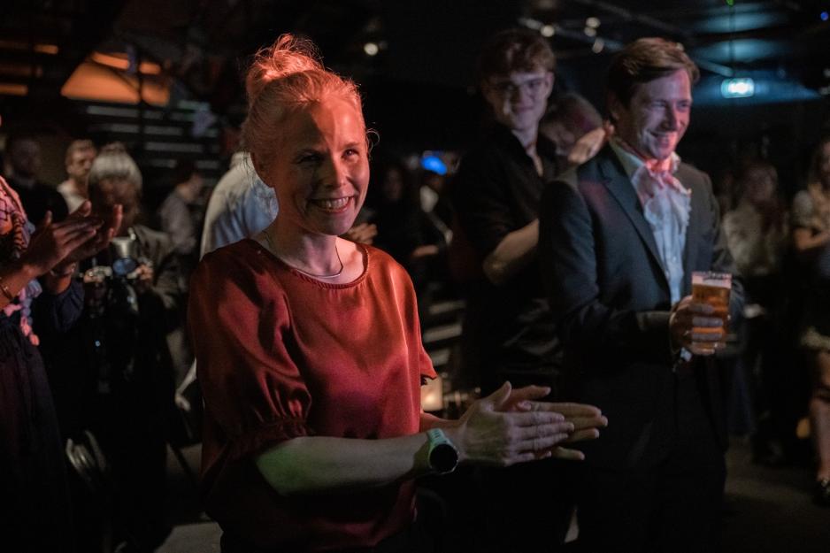 Kirsti Bergst&oslash; p&aring; valgvake