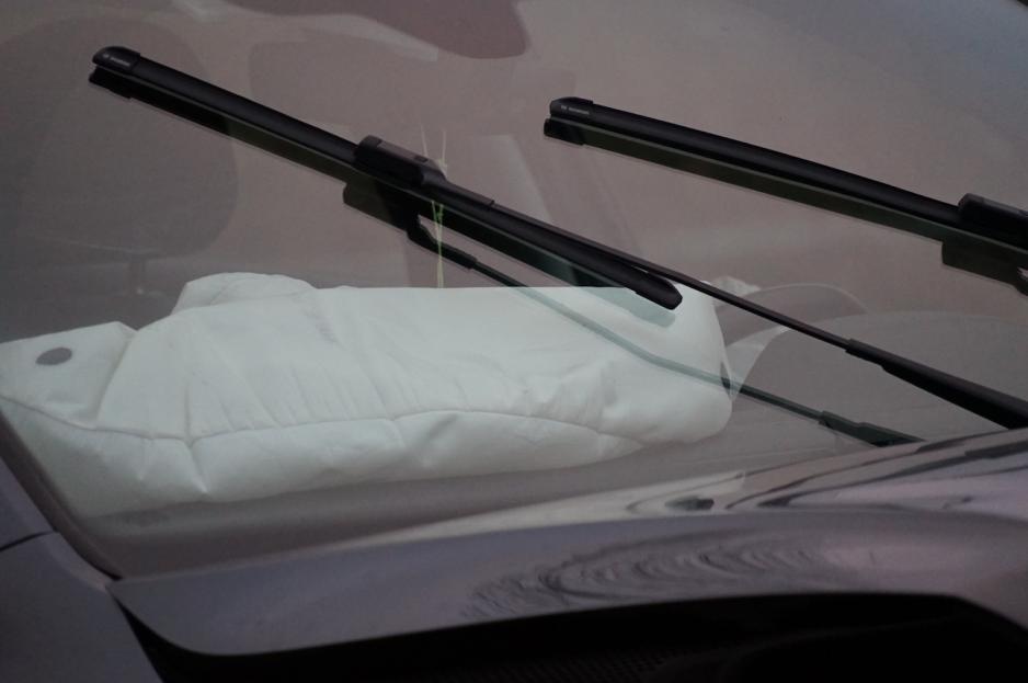 en utl&oslash;st airbag