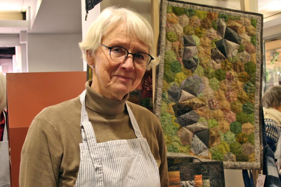 Vibeke Oeding Christensen, julemarkedsleder for Vestre Aker Husflidslag