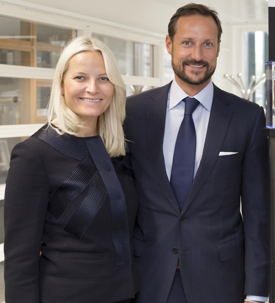 Kronprinsesse Mette-Marit og Kronprins Haakon Magnus