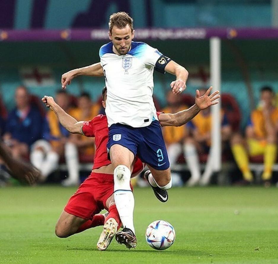 Harry Kane i angrep