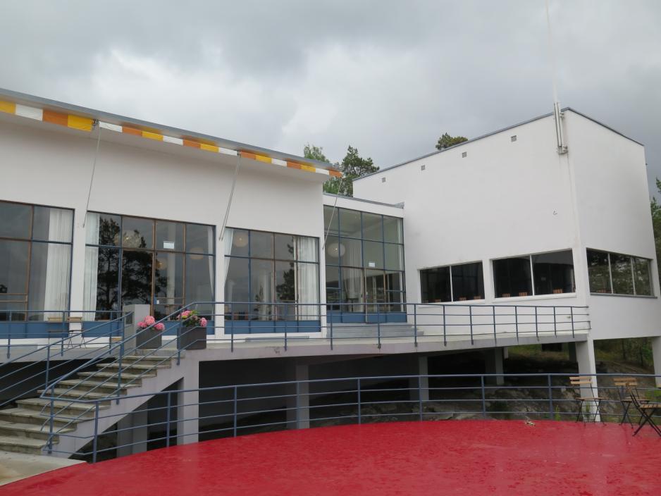 Fasaden til Ingierstrand Bad.
