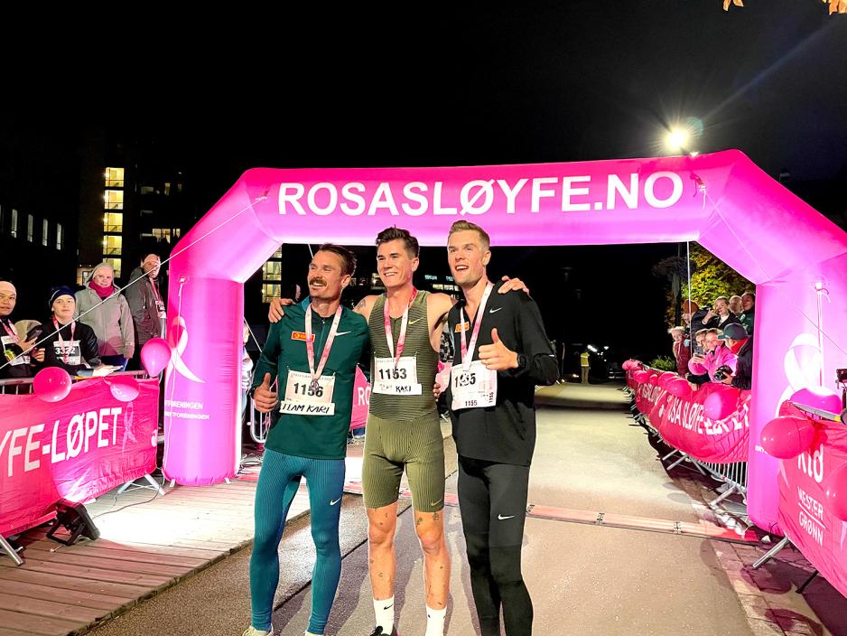 br&oslash;drenen ingebrigtsen i m&aring;l etter rosa sl&oslash;yfe l&oslash;pet