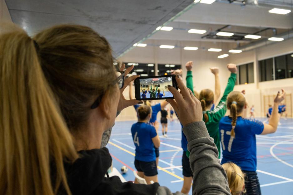 Korsvoll/Monolitten feirer m&aring;l mot Ullern 2