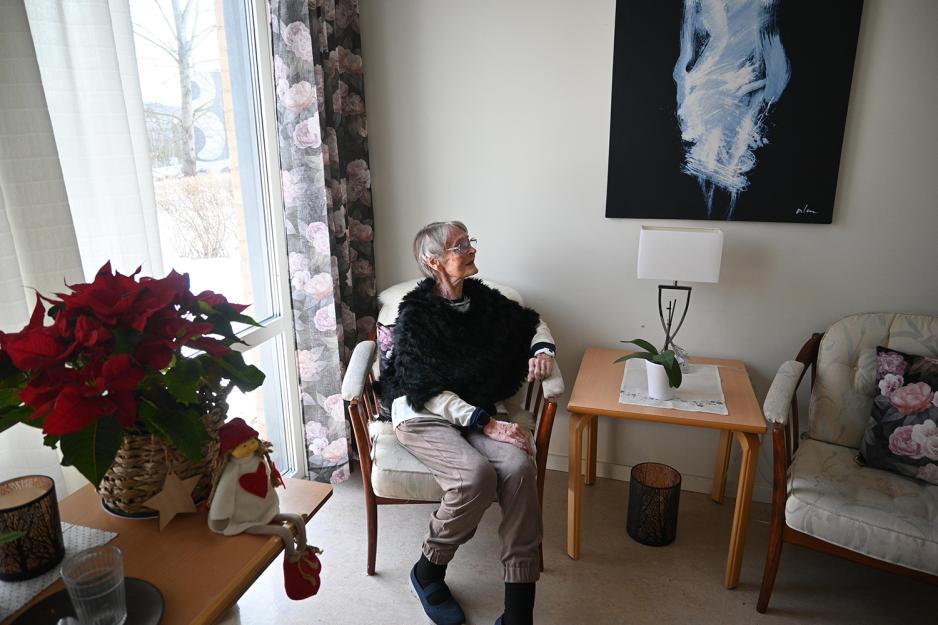 Anne-Lise Gretland p&aring; Ammerudlunden sykehjem