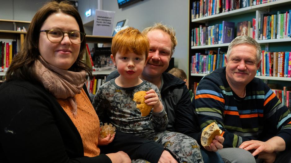 En familie p&aring; Deichman Bjerke