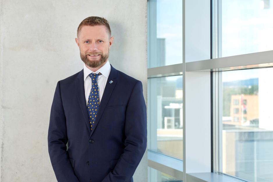 Bent H&oslash;ie pressebilde fra regjeringen 