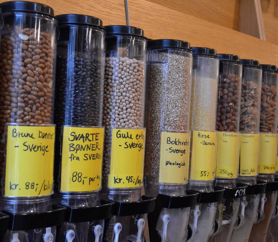 B&oslash;nner i sylindre for l&oslash;svektssalg