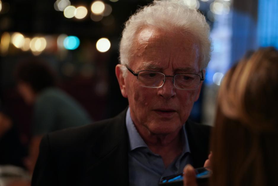 Borgar Hurum i intervju p&aring; valgvake fir INP