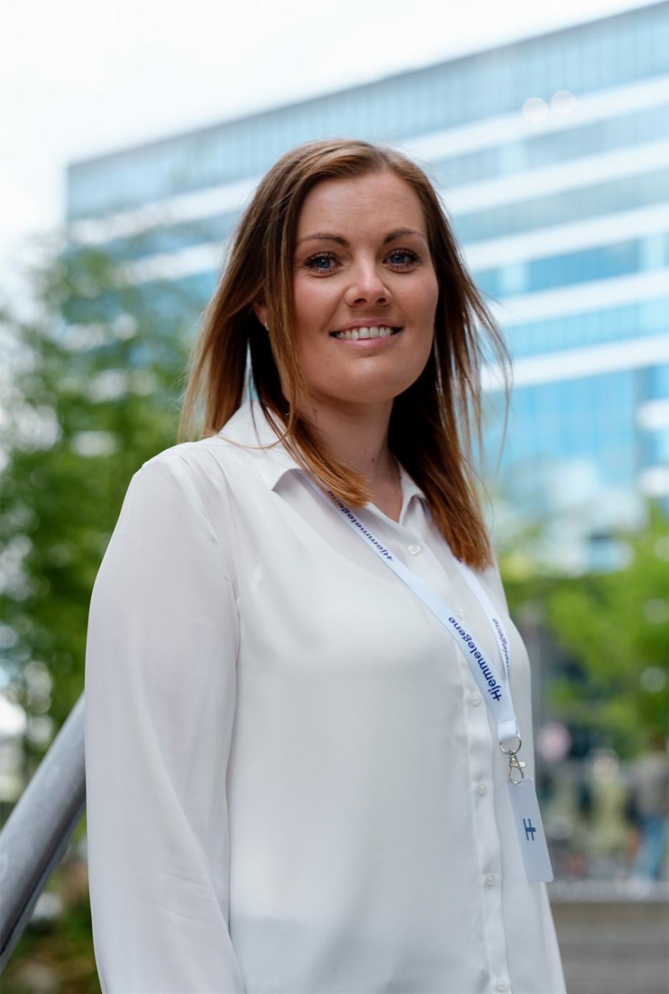 Cecilie Gay Berntsen er sjefsykepleier for Hjemmelegene