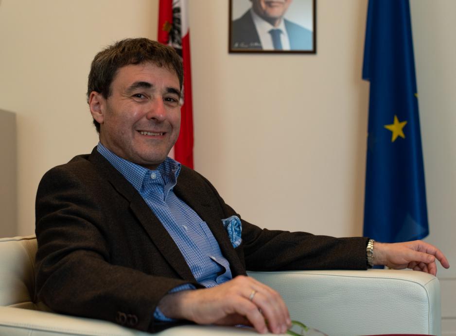 Den &oslash;steriske ambassad&oslash;ren Stefan Pehringer