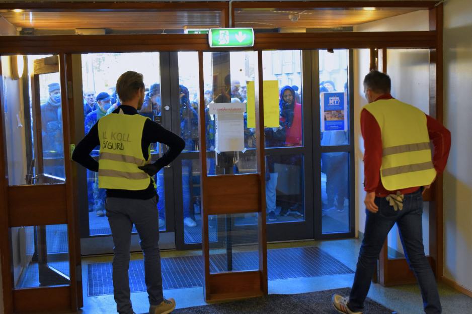 D&oslash;rene til loppemarkedet skal &aring;pnes.