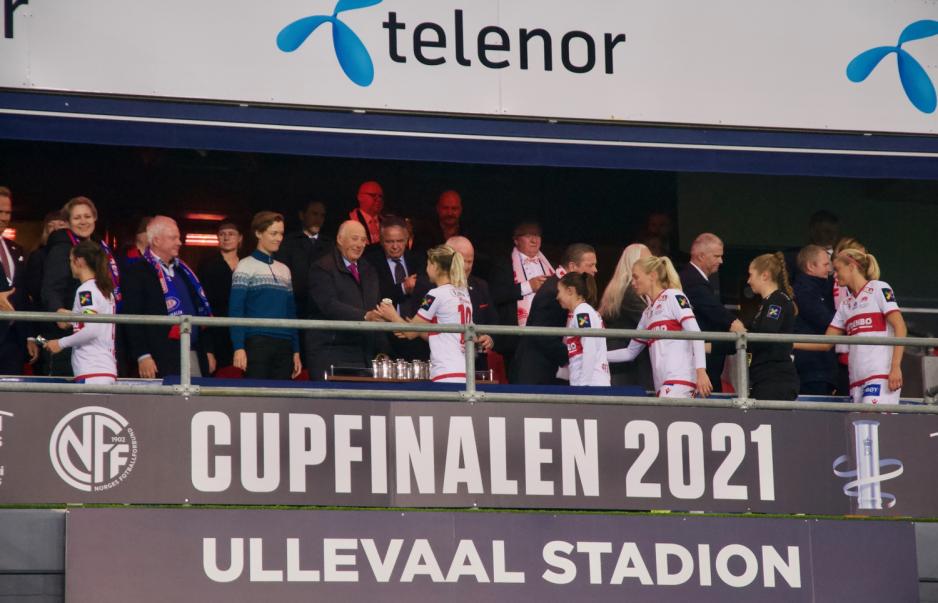 Sandviken kan v&aelig;re forn&oslash;yd med en 2. plass. Foto: Andrea Viland Ask