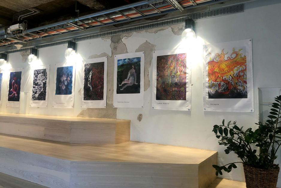 "Elementer av sjelen" utstilt p&aring; Sentralen av Art Movement