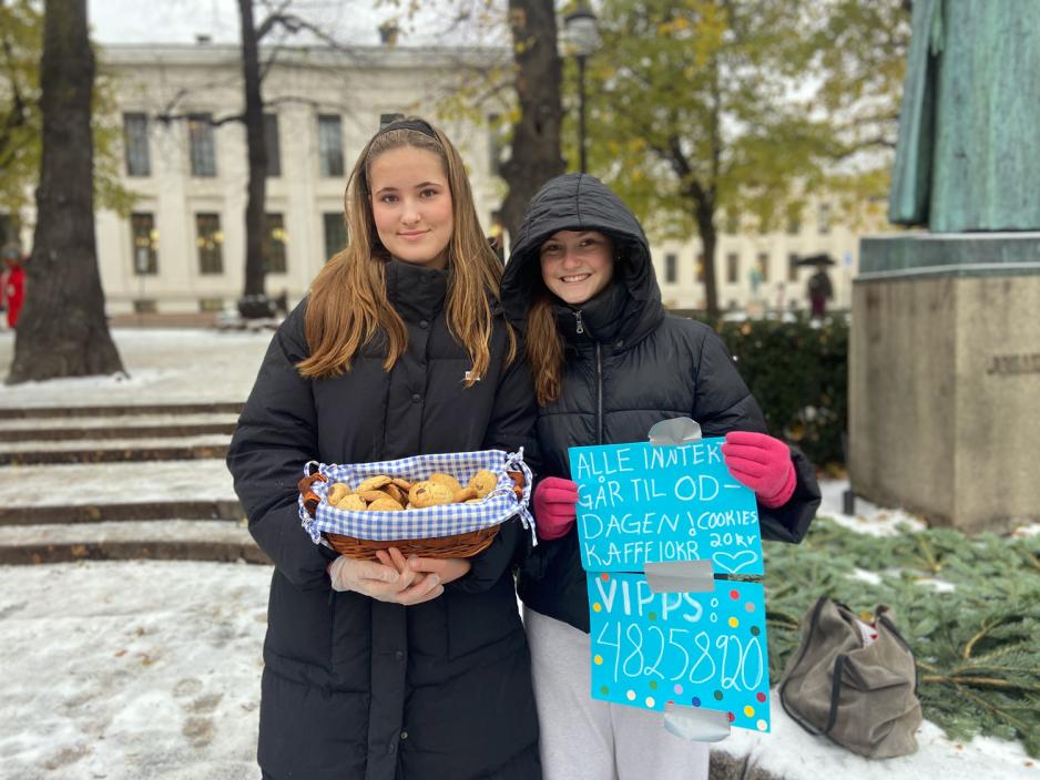 Elever p&aring; OD dagen