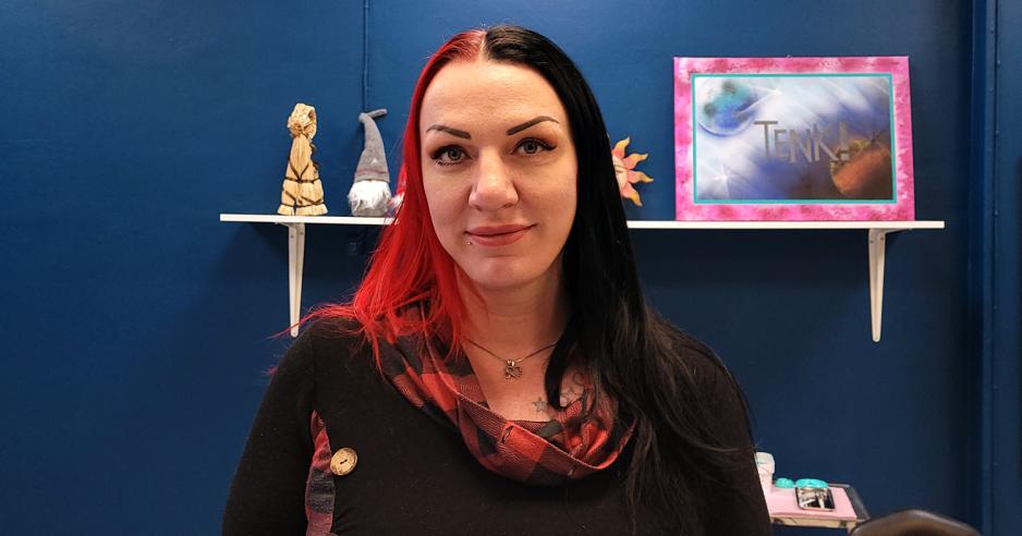 Portrettbilete av ei dame