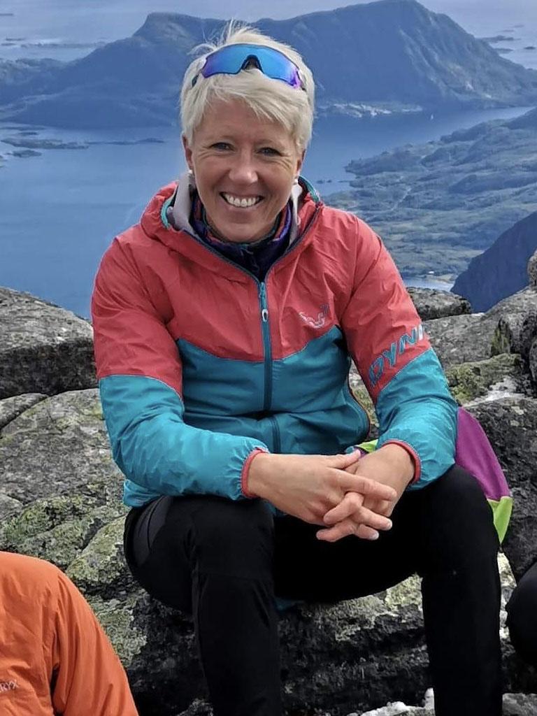 Cecilie Brinchmann er flink til &aring; bruke fjellet hele &aring;ret. 