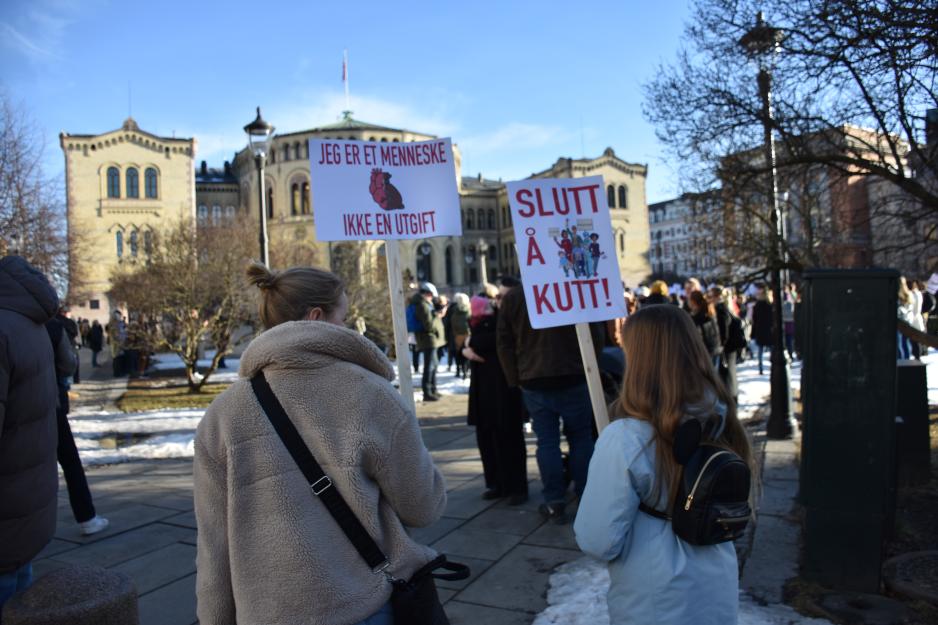 to folk som g&aring;r