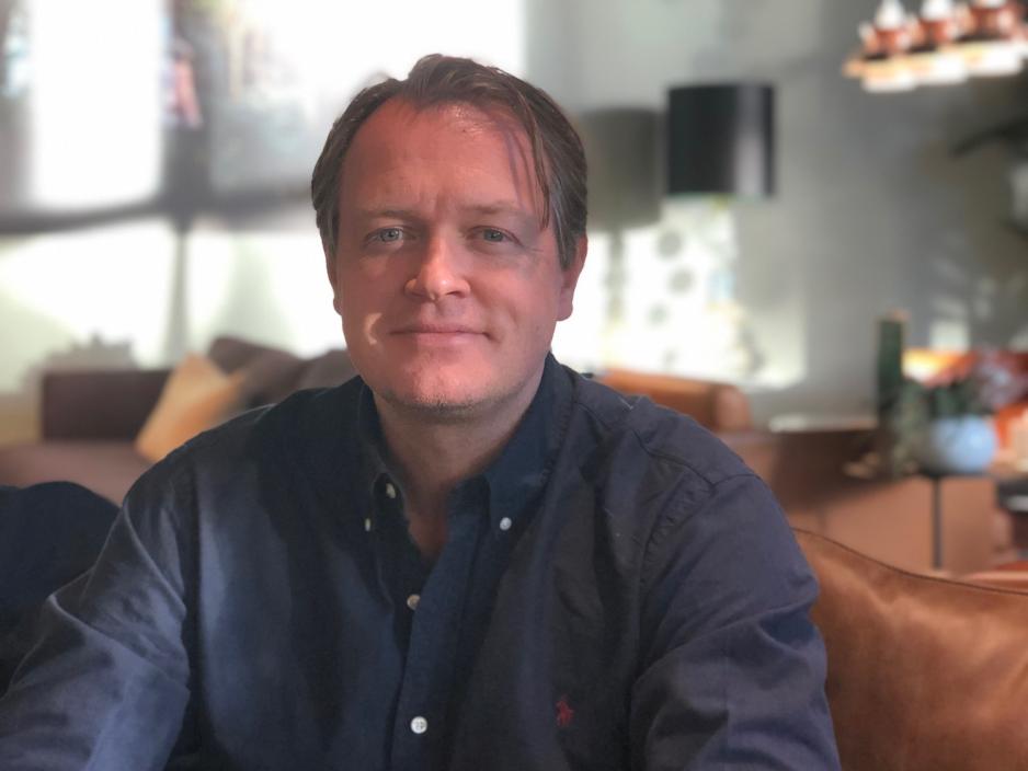 Bes&oslash;kende H&aring;kon Harberg