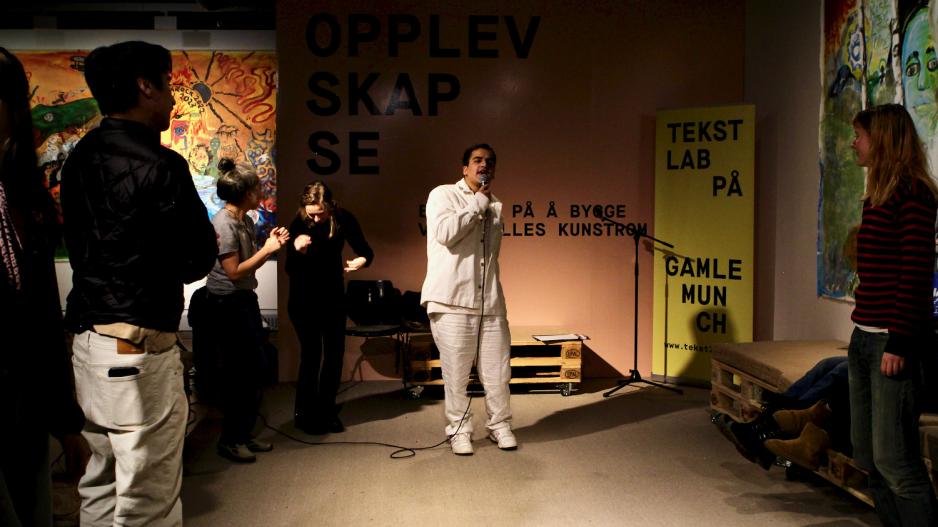 Muhammed sang p&aring; Gamle Munch