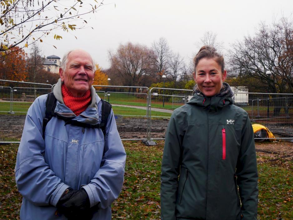 Brandt og S&oslash;rhagen deltar p&aring; demonstrasjon