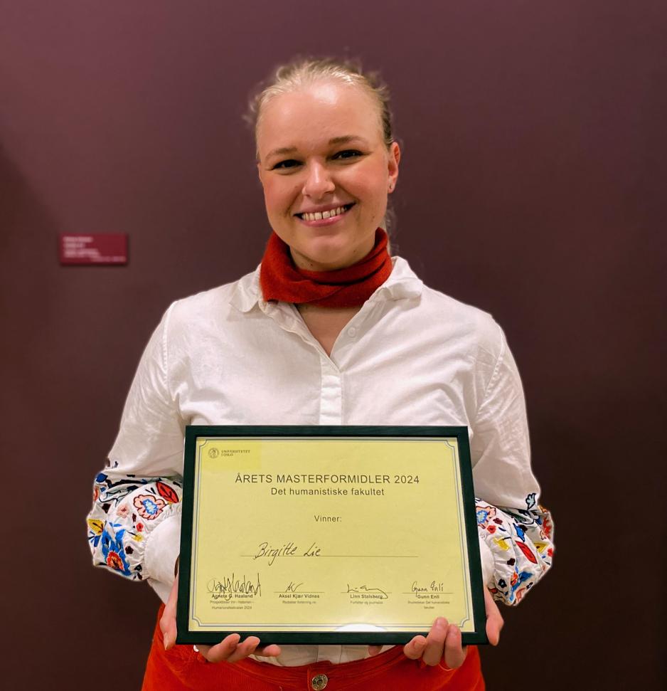 Birgitte Lie er vinner av &aring;rets masterduell. 