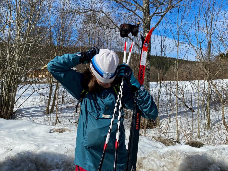 Sigrid R&oslash;nnevik fikser p&aring; lua