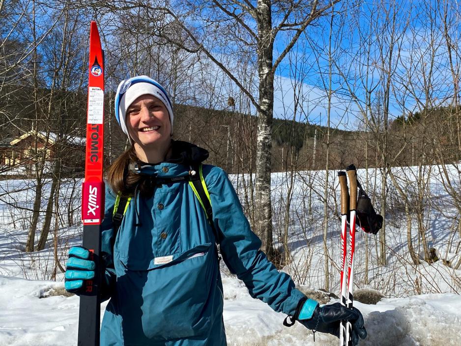 Sigrid R&oslash;nnevik smiler 