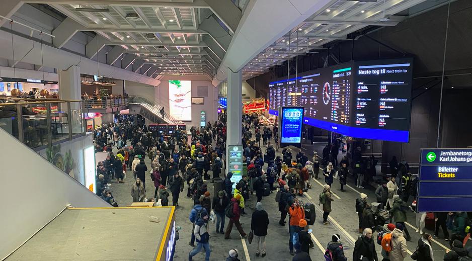 travelt p&aring; Oslo S