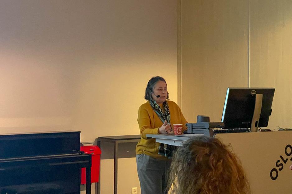 Tatiana Zhurzenko p&aring; OsloMet