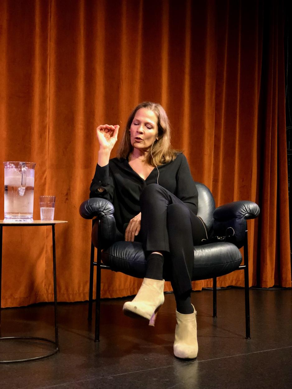 &Aring;sne Seierstad p&aring; lansering