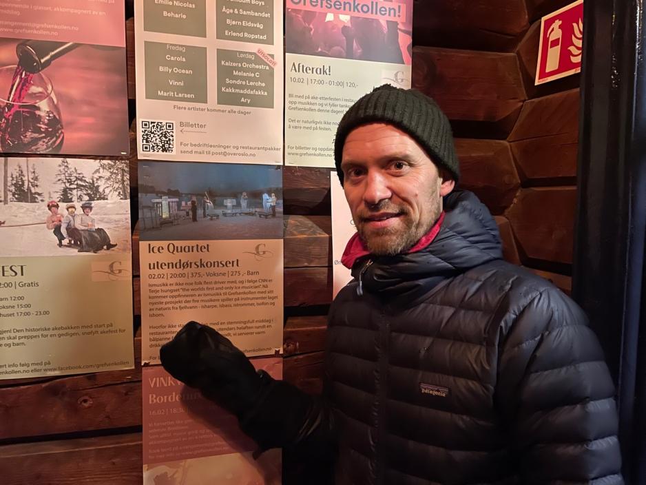 Jon Kloster plakater arrangement grefsenkollen