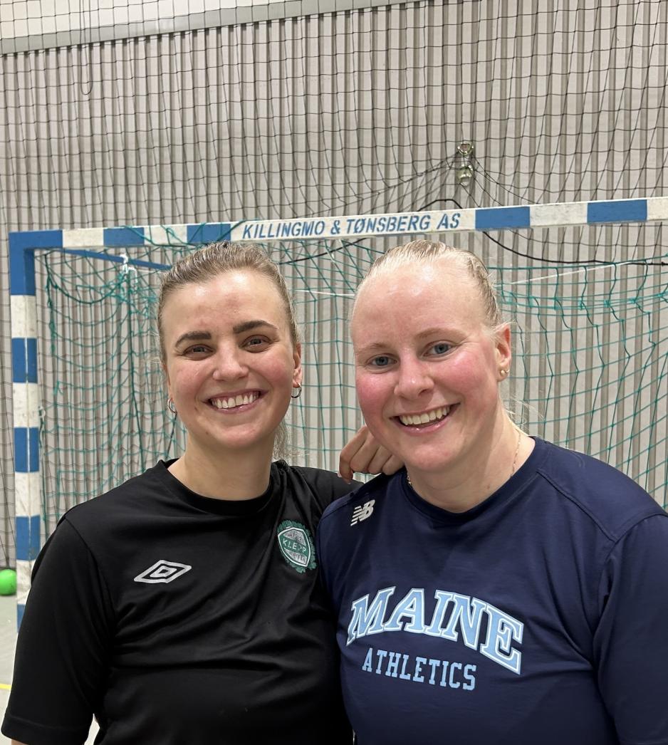 Oda Goa Berge (27) og Beate Naglestrand (27) har ofte lang reisevei til trening