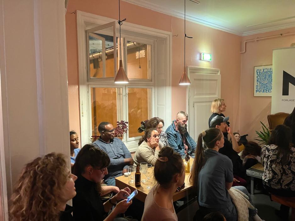 Publikum p&aring; folk, tilskuere, 