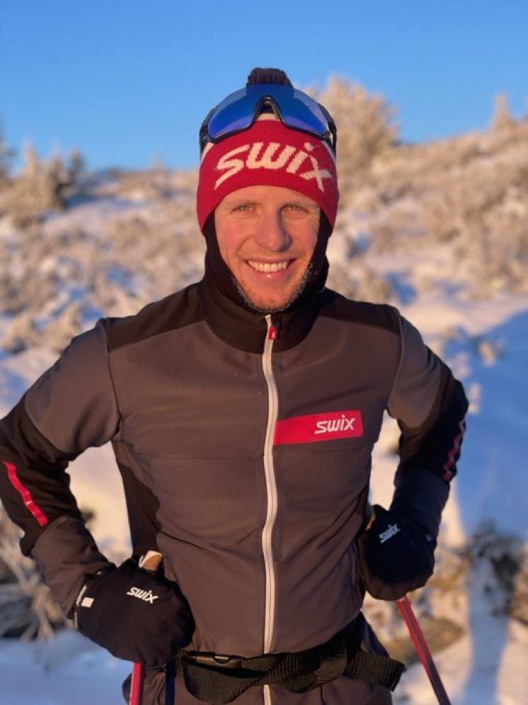 Petter Skinstad p&aring; skitur