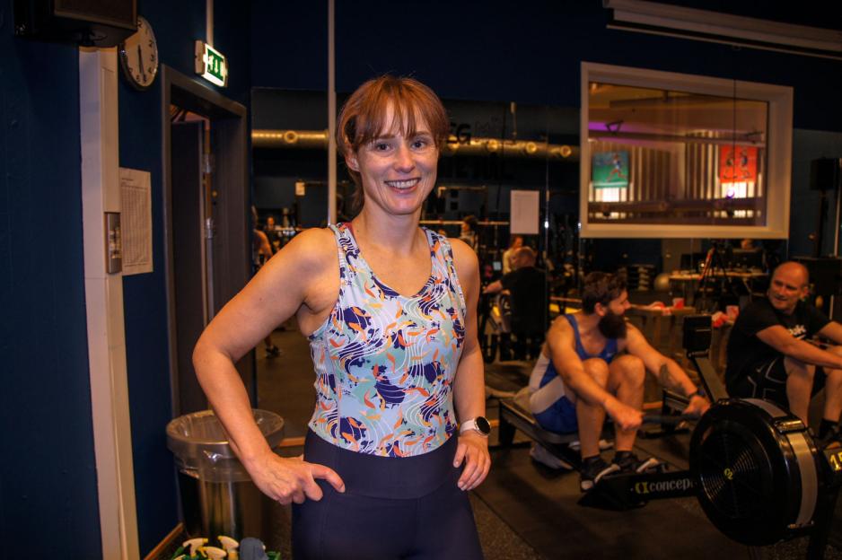 Ingrid Stuen&aelig;s er klar for &aring; ro dag og natt sammen med ro-klubben hennes.