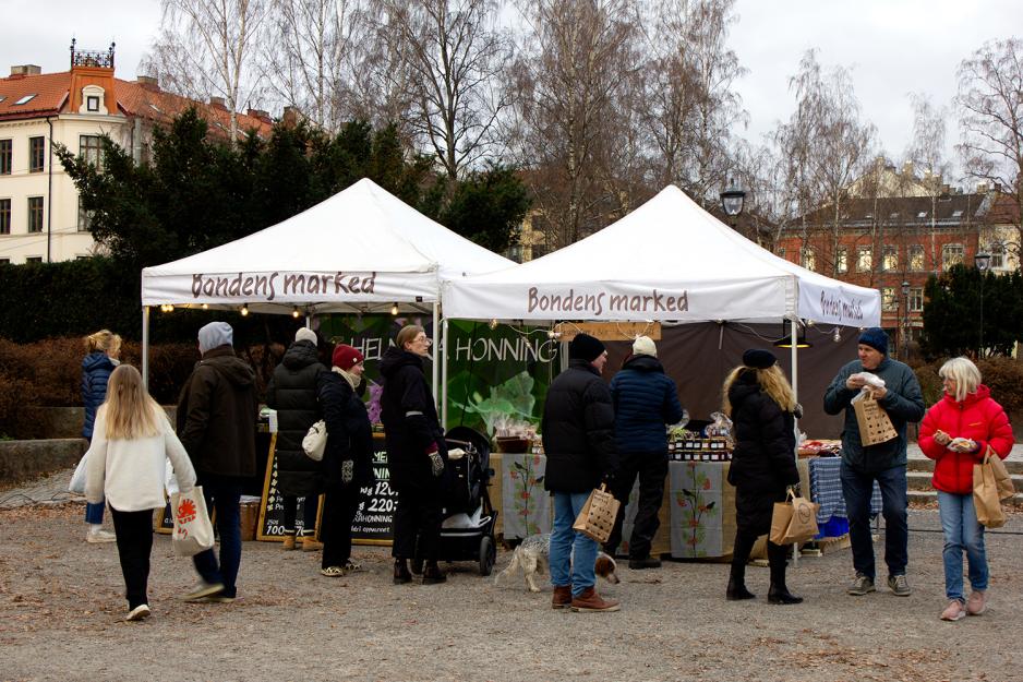 Bondens marked har vokst de siste &aring;rene. 
