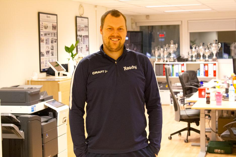 Lars Christian Sveen p&aring; kontoret