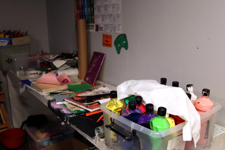 Maling p&aring; et bord