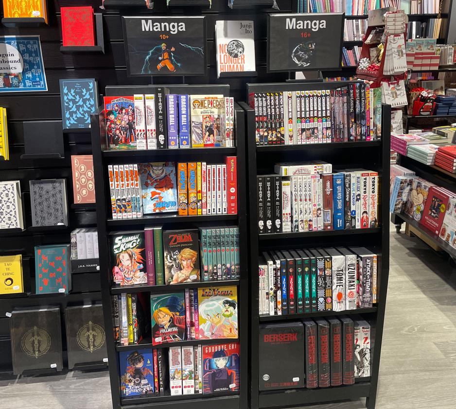 Manga tegneserier Norli Vinderen b&oslash;ker leselyst