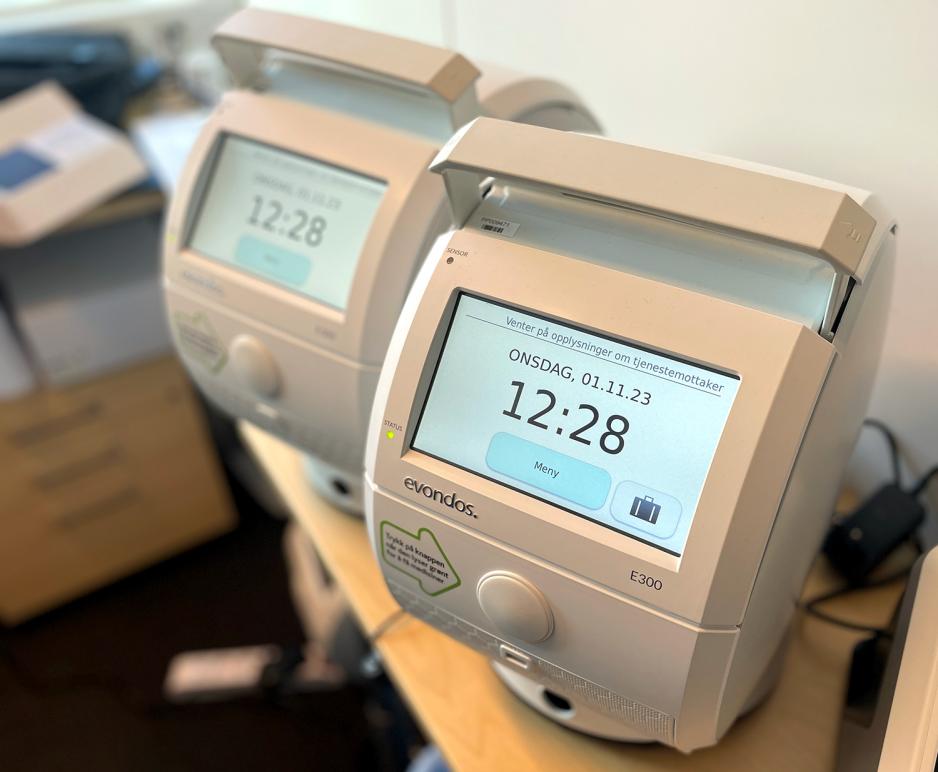 Elektroniske medisindispensere n&aelig;rbilde 